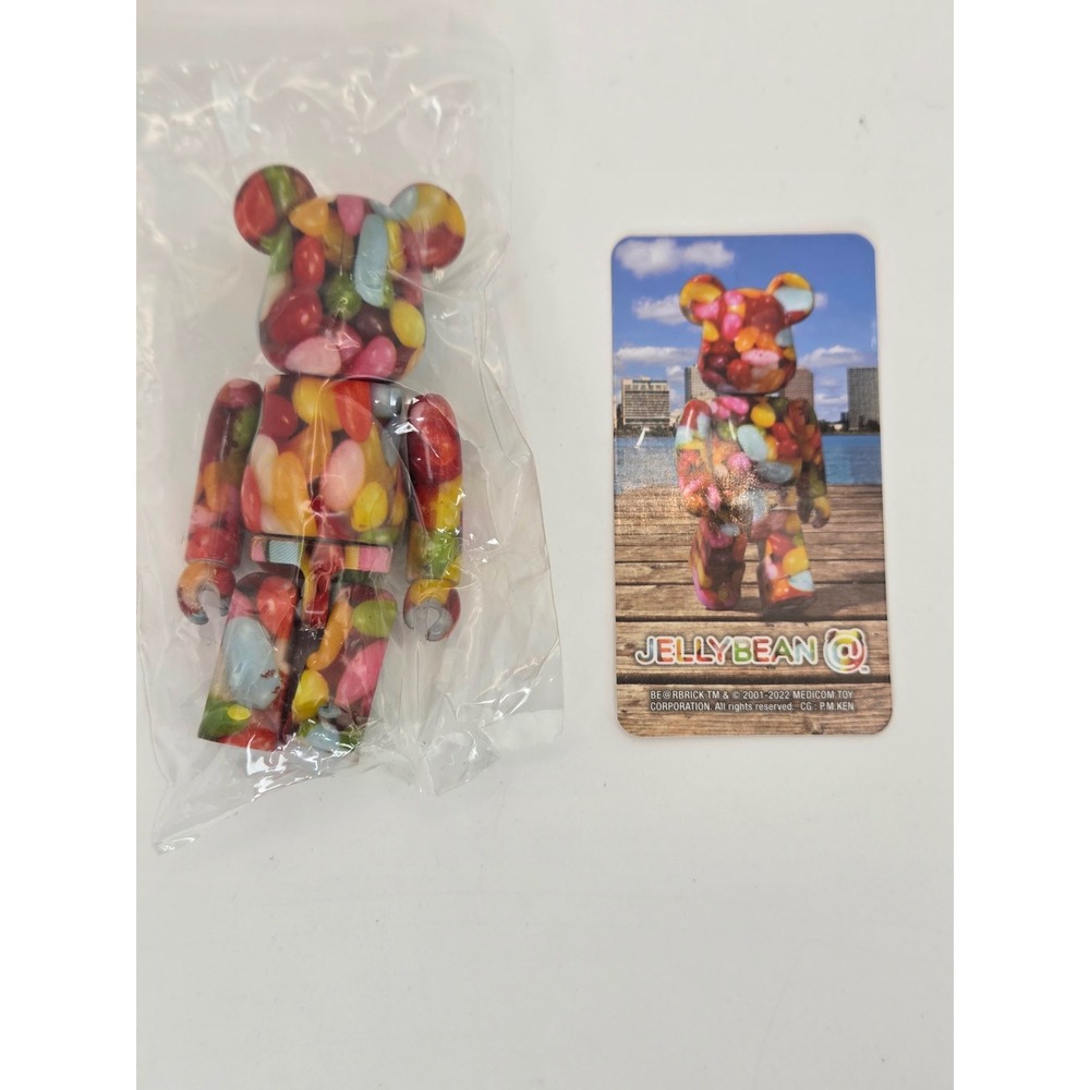 Medicom Toy Be@rbrick Series 44 Jellybean 100% Figure with Card 2022